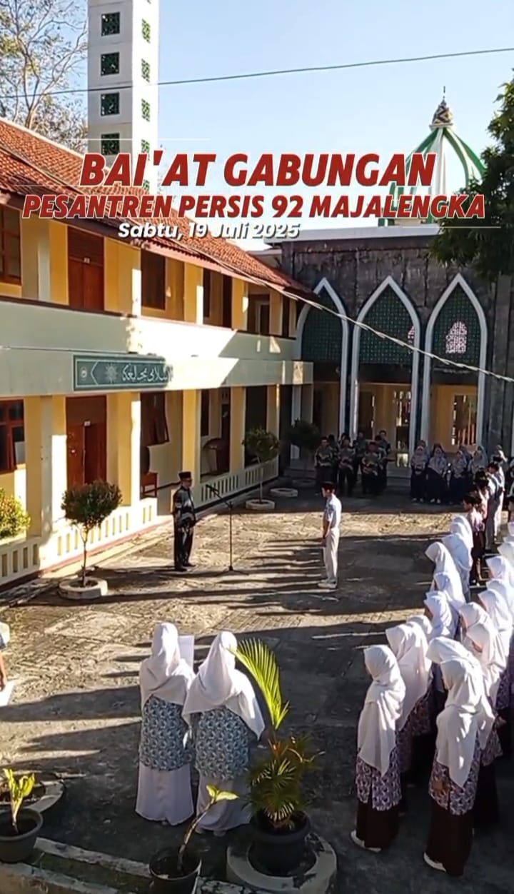 Read more about the article Alhamdulillah telah terlaksana Bai’at Gabungan Pesantren Persatuan Islam 92 Majalengka